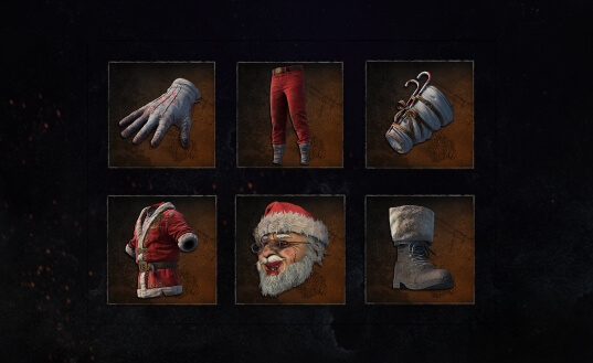 Grim Santa Gear Items