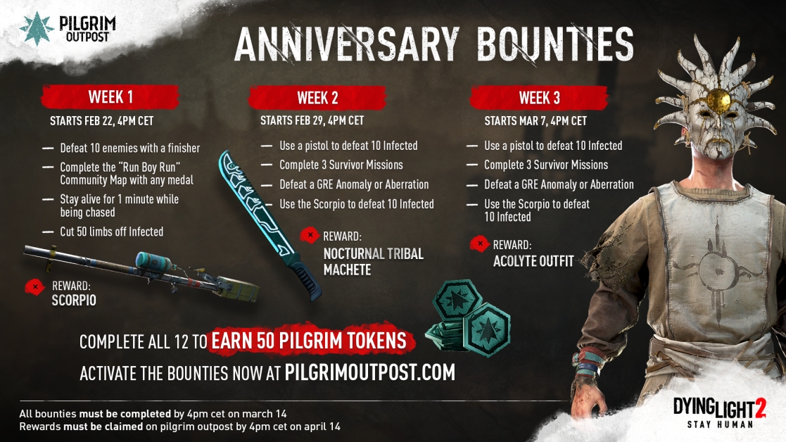 Join The 2nd Anniversary Event Pilgrim Outpost