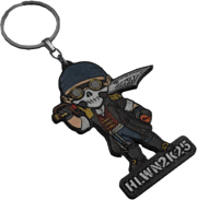 Chibi Cursed Pirate Keychain
