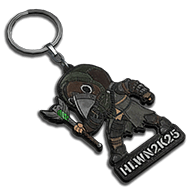 Chibi Plague Doctor Keychain
